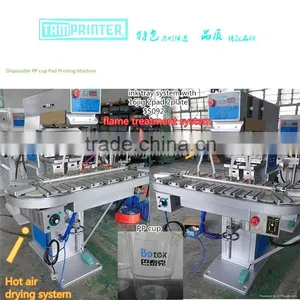 TM - C2 - PP 2 Color Plastic Cup Pad Printer Machine thumbnail-1