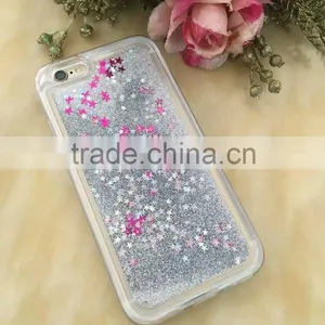 Hot Bling Glitter Stars Liquid Quicksand Hard Back Phone Case Cover For Samsung Galaxy Note 4 IV N9100 Hourglass Cases thumbnail-3