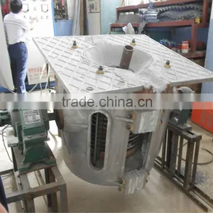 Induction Melting Furnace With Large Capacity High Speed Melting for Steel Aluminum Copper Metal Melting thumbnail-2