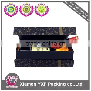 Paper Gift Box With Ribbon for Wine Packaging thumbnail-2