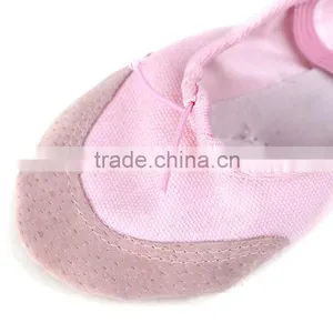 Baby Professional Ballet Shoes Soft Sole Leather Baby Girls Ballet Shoes thumbnail-6