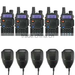Baofeng Walkie Talkie Speaker Mic Microphone For Intercom BaoFeng Handheld Radios UV-5R,UV-5RA,UV-5RE thumbnail-2