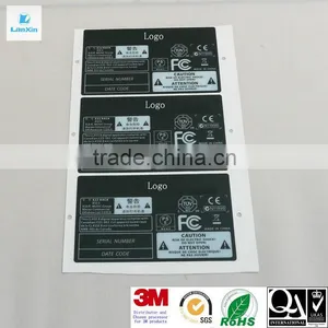 Silk Printing Sticker | Plastic Label | Warning Label thumbnail-1