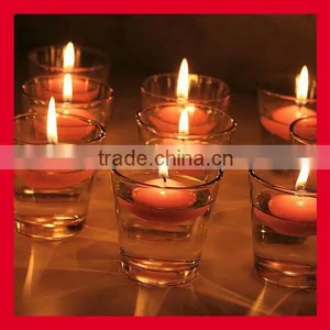 Clear Glass Candle Holder thumbnail-1