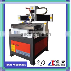 Split Type Mini Size Jinan Soft Metal Cutter Engraver Machine With 2.2KW Spindle ZK-6060 thumbnail-1