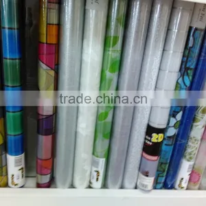 New Privacy Floral Pattern Decorative Frosted Bedroom Bathroom Glass Window Film thumbnail-3
