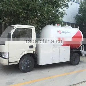 High Performance Dongfeng 4x2 Mini Lpg Tanker Transportation Truck thumbnail-2