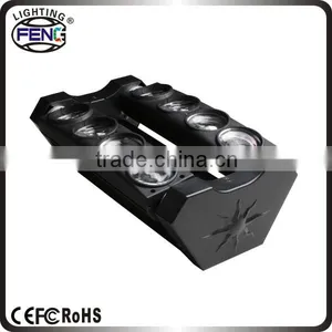 8 Heads Bee Eye 2 Linear Rotation Led Spider Wash Beam Lights thumbnail-2