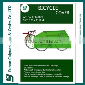 Outdoor Bike Waterproof PE Bicycle Saddle Rain Cover thumbnail-1