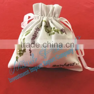 A Little Cloths Bag With Hand Embroidery Air Fresh Flower Fragrant Bag thumbnail-2