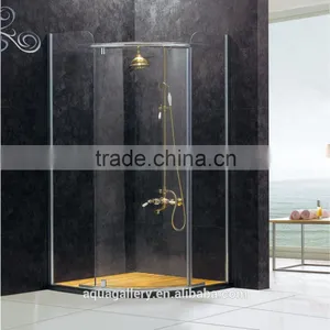 Diamond Shape Tempered Glass Shower Enclosure thumbnail-2