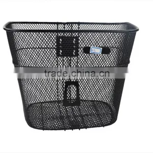 Black Steel Front Bicycle Basket HAOCHI Basket 002 003 thumbnail-4