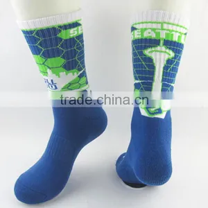 Manufacture High Quality Men's Football Sport Socks thumbnail-1