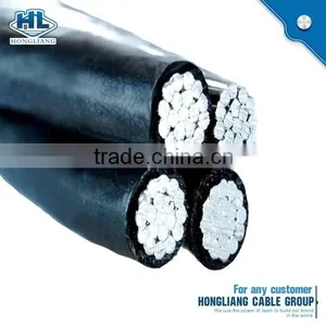 600V Aluminium Conductor Xlpe/pvc Insulated 3/4 Cores ASTM JB BS DIN Secondary URD Cable thumbnail-1