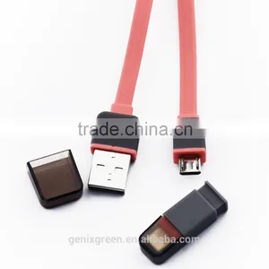2015 Best Android and IOS Phone Flat Cord Wire Accessories Charger and Data Cable Hot Selling Flat Usb Cable thumbnail-4