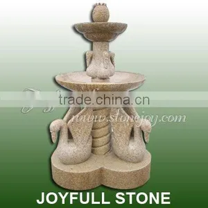 Yellow Granite Garden Stone Fountain, Outdoor Fountains thumbnail-1