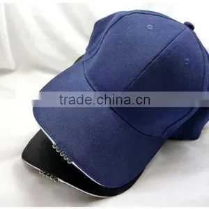 Wholesale LED Lighted Glow Curved Brim Baseball Cap Golf Hip-hop Sports Hat thumbnail-2