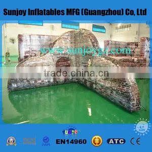 Sunjoy High Quality Digital Inflatable Painting Paintball Bunker Tanker Wall for Sale thumbnail-1