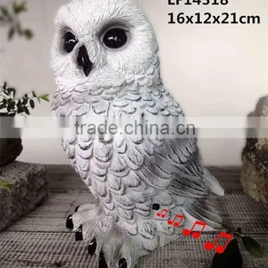 Home Resin Owl Led Light for Decor thumbnail-4