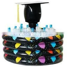 Hot Sale Custom Made Round Pvc Inflatable Ice Cooler, Swimming Pool Floating Drink Tray Cooler thumbnail-5