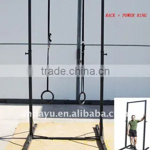 Power Ring and Pull up Rack/Gym Ring thumbnail-1