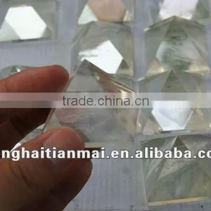 Natural Colorful QUARTZ Crystal HEALING Pyramid For Decoration, Gift thumbnail-1