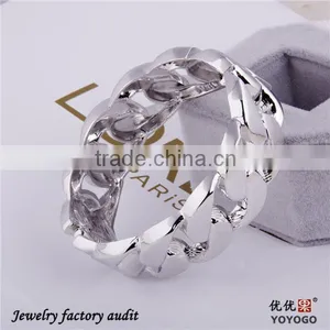 African Rhodium Plated Women Bangles thumbnail-1