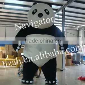 Walking Inflatable Panda Mascot for Promotion thumbnail-1