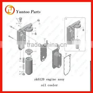 Oil Pan System Oil Sump for Engine Yutong Bus thumbnail-2