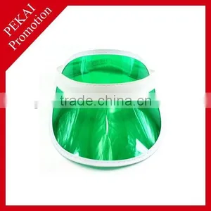 Cheap Plastic Sun Visor Cap Wholesale for Promotion Gift thumbnail-1
