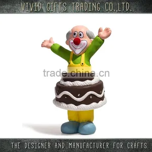 2016 the Newest Ceramic Clown Party Supply With Gifts and Cake thumbnail-1