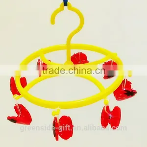 Durable Plastic Sock Hanger With Cartoon Strawberry Pegs thumbnail-1