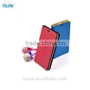 Simpler Than Simple Pure Color Design Leather Phone Case For OnePlus One With Plaid Pattern Lining thumbnail-3