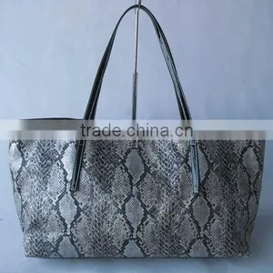 Snake Linen Tote Bags for Ladies thumbnail-1