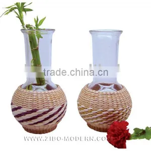 Grass Weaved Vase thumbnail-1