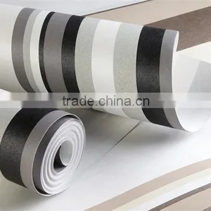 Classic Non Woven Colorful Stripe Wallpaper Pink thumbnail-4