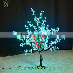Excellent Cherry Blossom Outdoor LED Tree Lights/lamp Holiday LED Cherry Blossom Tree for Street thumbnail-1
