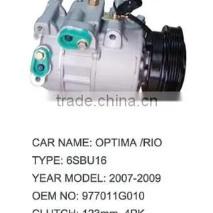 High Quality A/C Compressor For KIA OPTIMA / RIO,977011G010 thumbnail-1