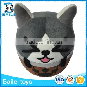 Customize Cute Cartoon Plush Cat Toy thumbnail-1