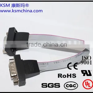 High Quality/ Cheap Price Custom 2.54mm Wire to Board Idc Flat Cable Assembly With db Connector thumbnail-1