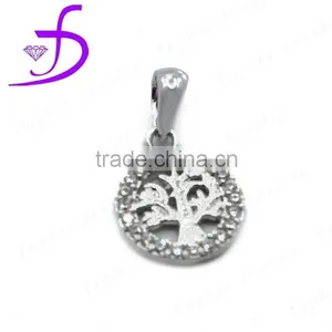 Factory Direct Sale 925 Silver Gemstone 2015 Tree Charm thumbnail-1