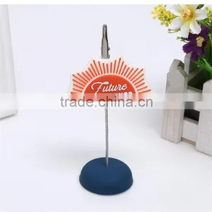 Custom Soft Rubber Pvc Business Name Brand Card Holder Clips Name Card Clips thumbnail-2
