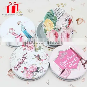 Brand Printed Pu Cosmetic Mirror thumbnail-1