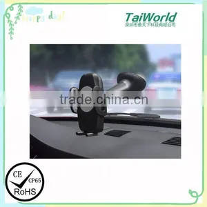 2016 High Quality QI Wireless Charger For Car Windshield Sucker Type Wireless Charger For Cell Phone thumbnail-1