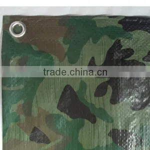 Border Reinforcement Camouflage PE Tarpaulin thumbnail-1