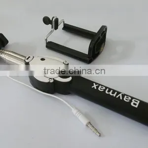 Wholesale Mobile Accessory Hot Selling Gadget Wired Control Selfie Stick thumbnail-5