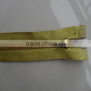 Golden Plastic Zipper thumbnail-1