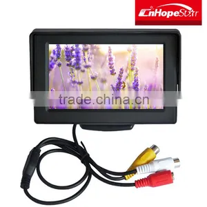 Best Choice 4.3 Inch Cctv Monitor /4.3 Inch Lcd Car Monitor With 2 av Inputs thumbnail-1