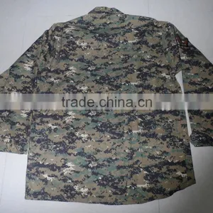 OEM 60% Cotton 40%polyester Ripstop Navy Digital Hunting Camouflage Jacket thumbnail-2