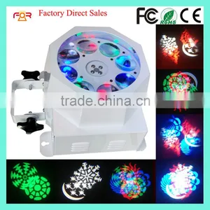 Three Years Warranty DMX 7CH 8 Eyes Rotate Pattern RGBW 8*3w LED Effect Light thumbnail-1